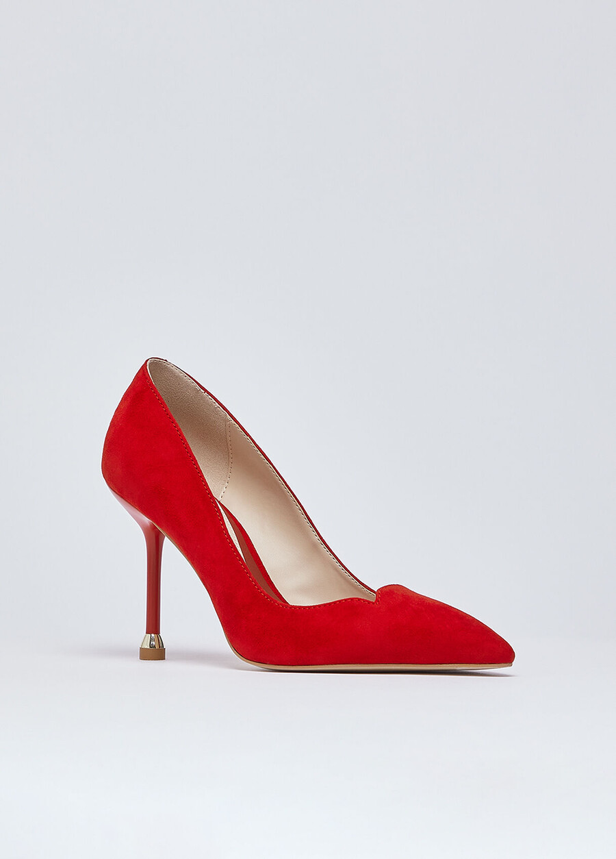 escarpins en daim
