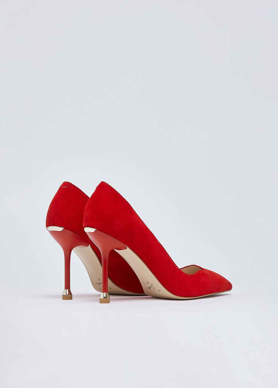 escarpins en daim