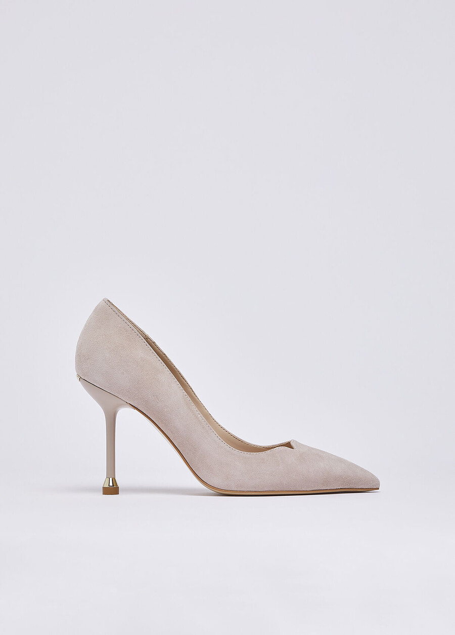 escarpins en daim