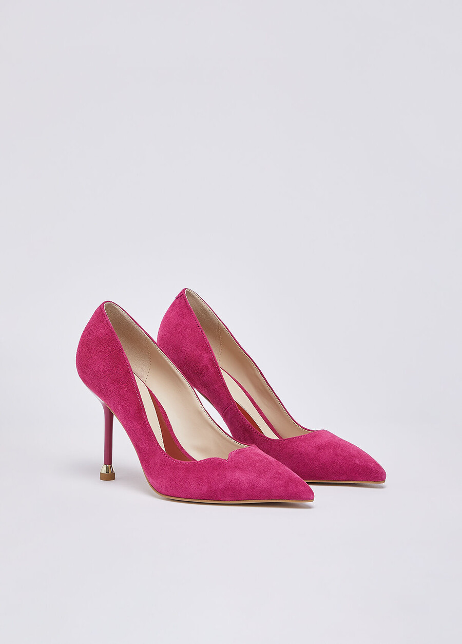 escarpins en daim