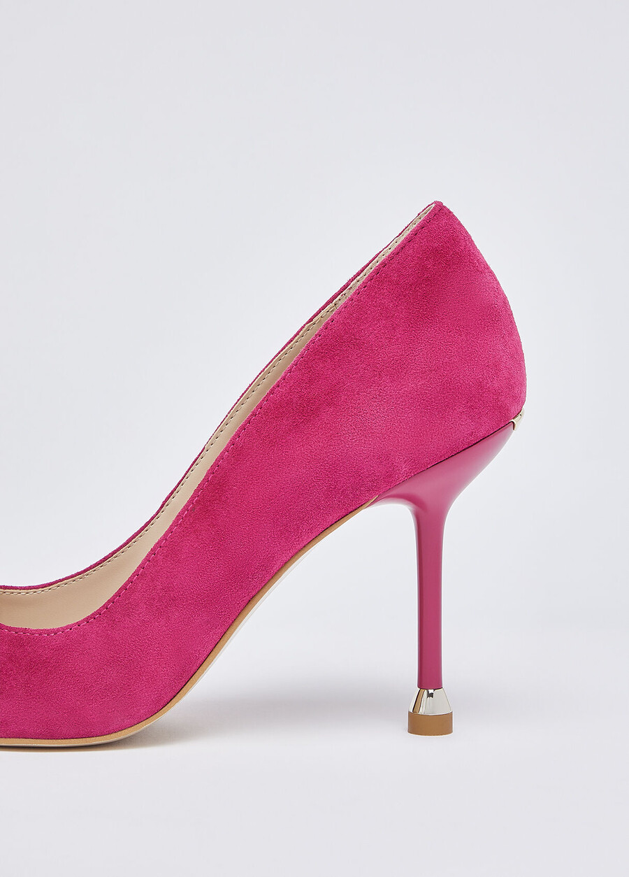 escarpins en daim