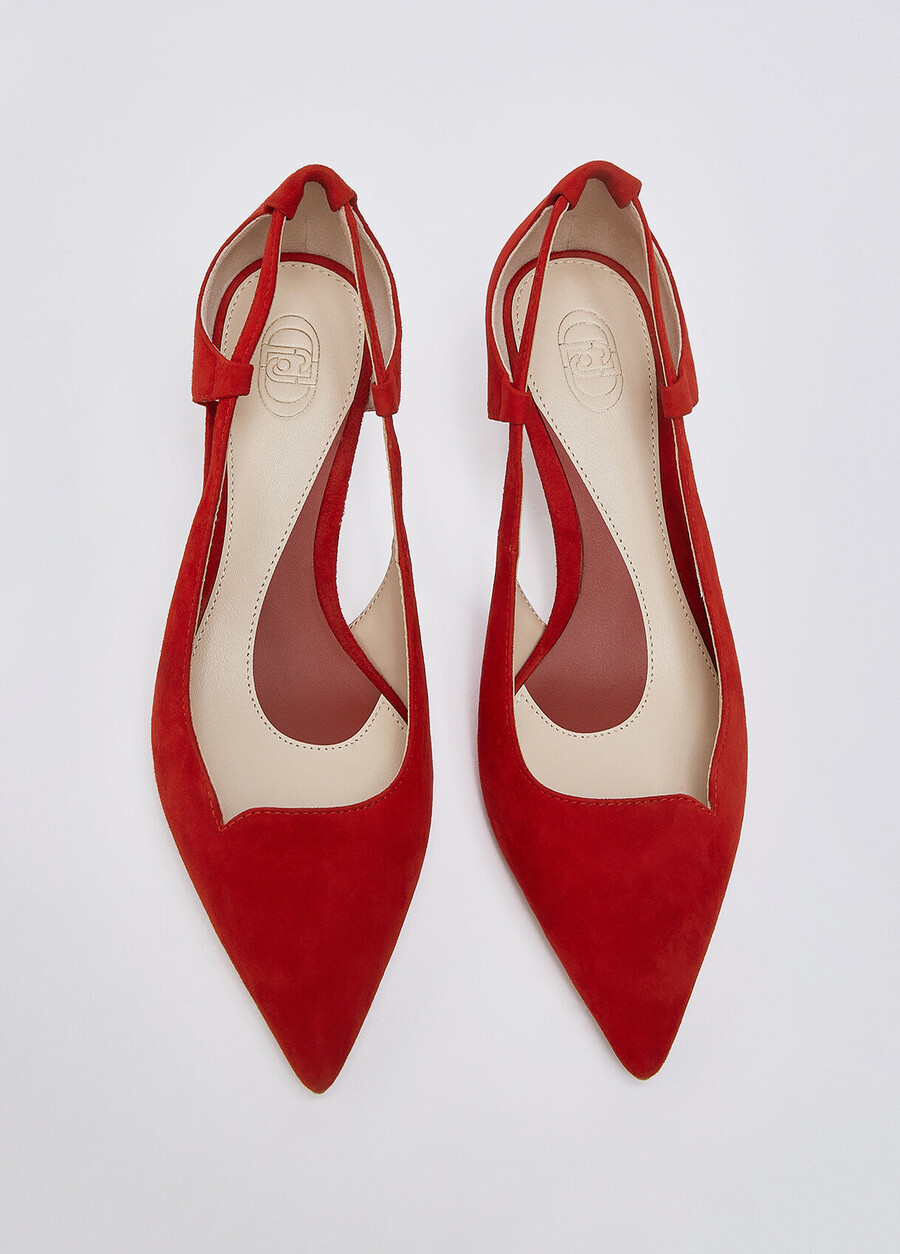 escarpins en daim