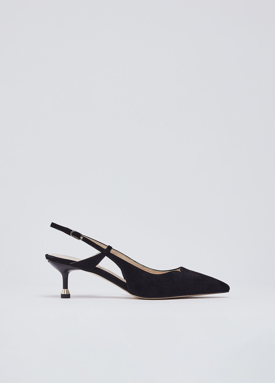 escarpins en daim