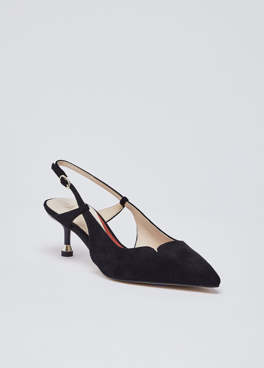 escarpins en daim