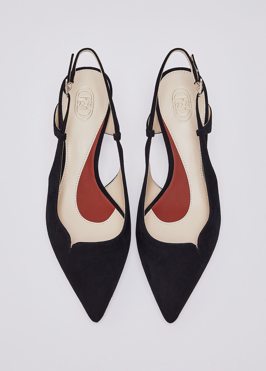 escarpins en daim