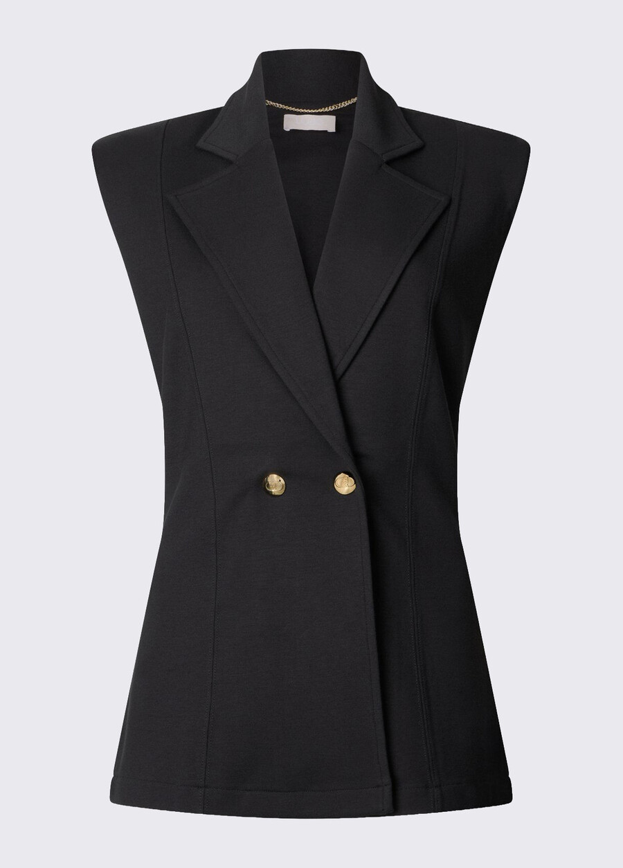 gilet à épaules rembourrées