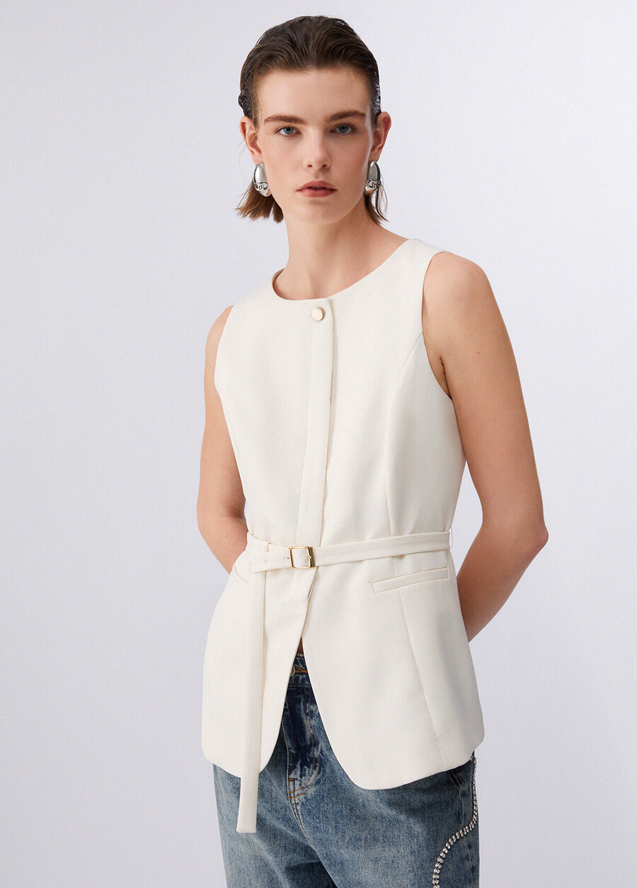 gilet ceinturé