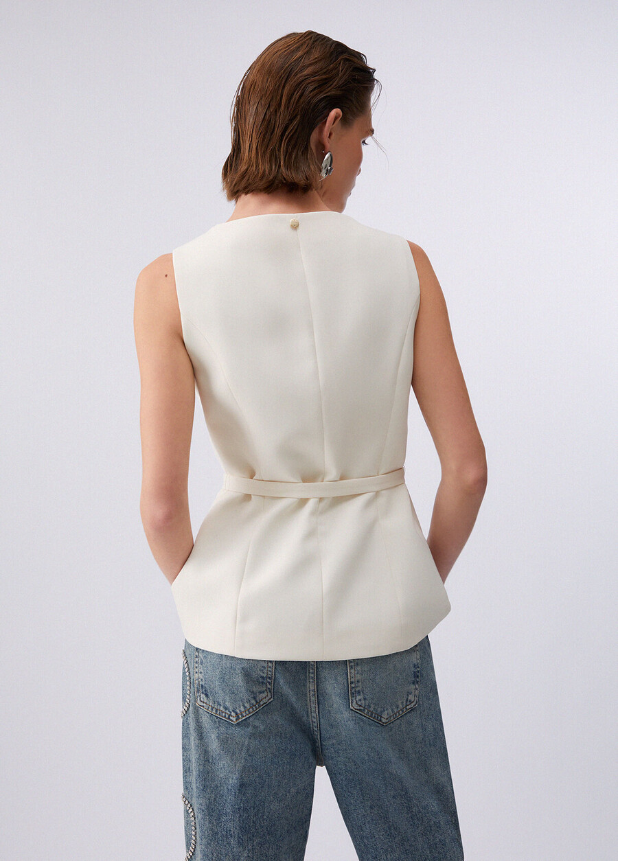 gilet ceinturé