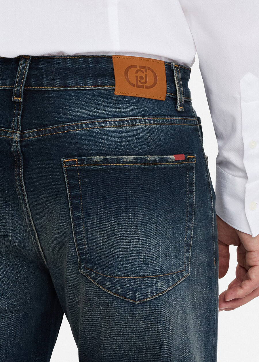 liu jo better jeans avec revers