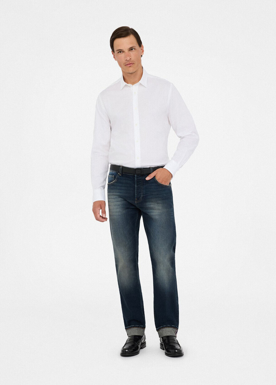 liu jo better jeans avec revers
