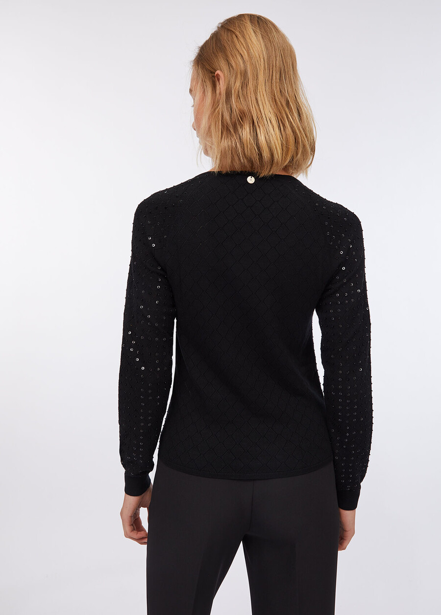 pull à paillettes