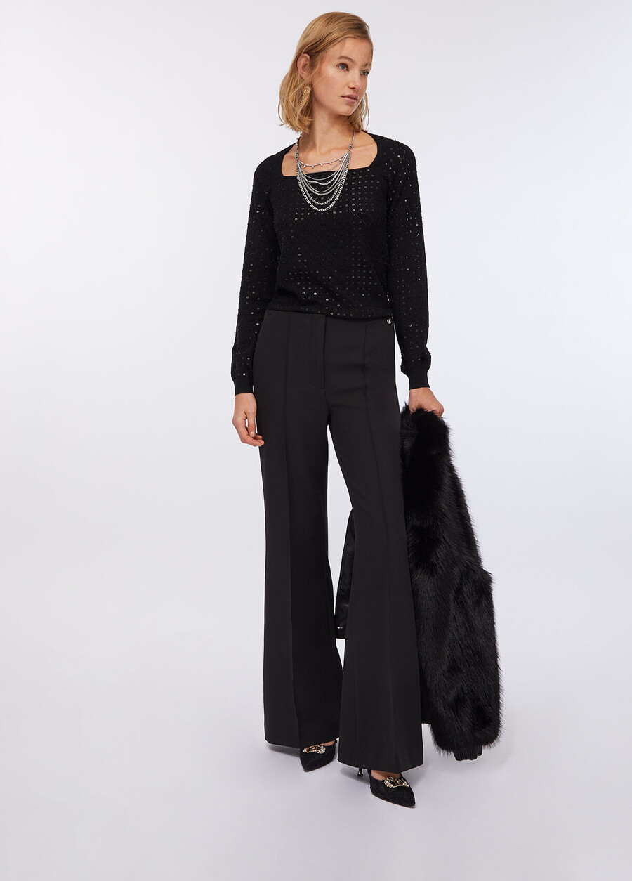 pull à paillettes
