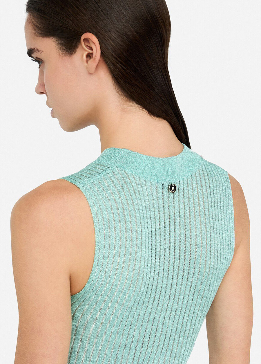 haut en maille lurex