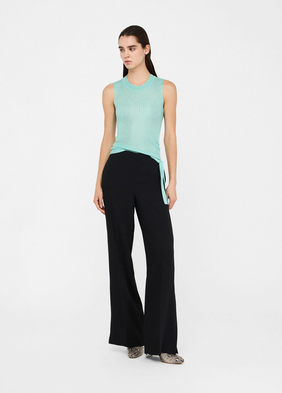 haut en maille lurex
