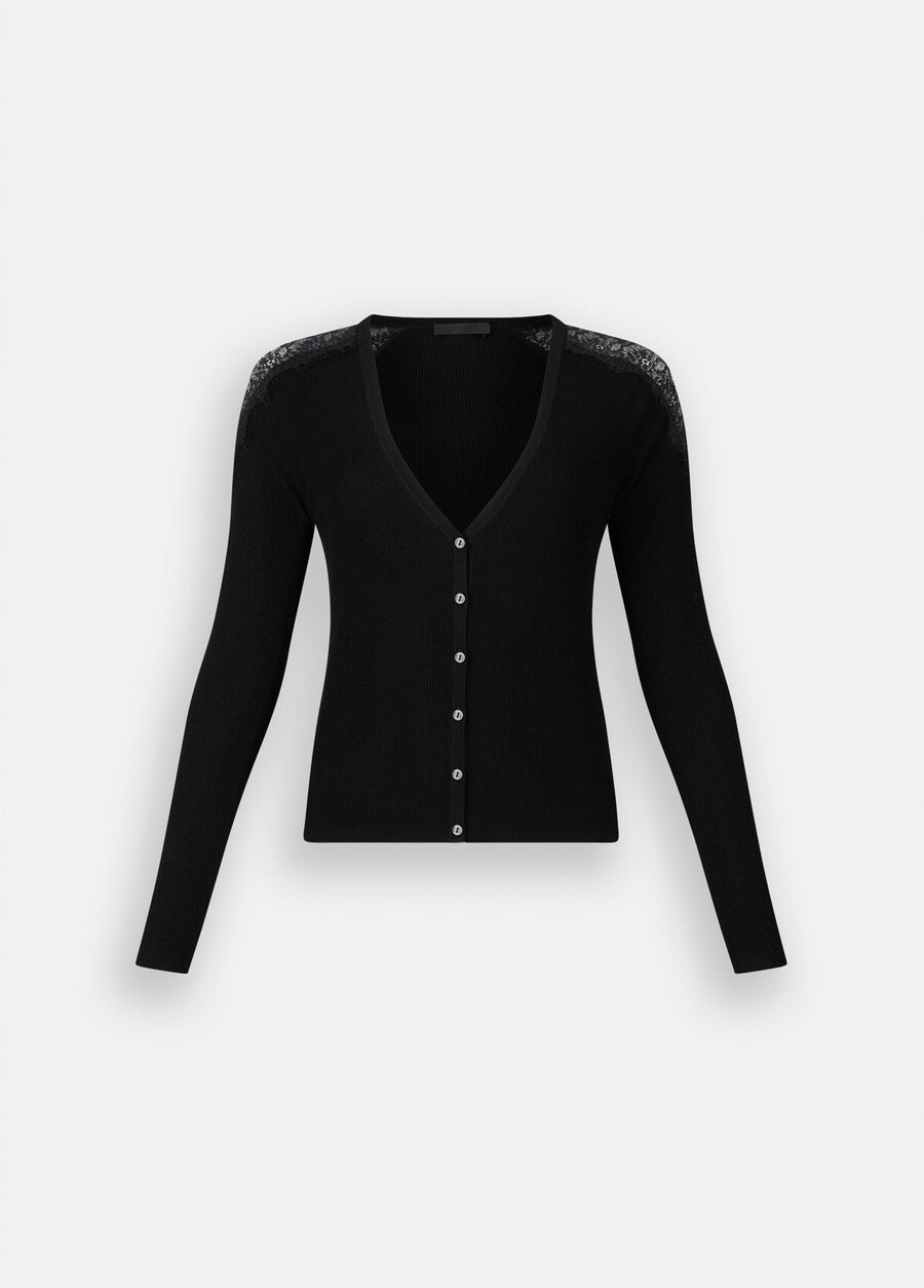 gilet en dentelle