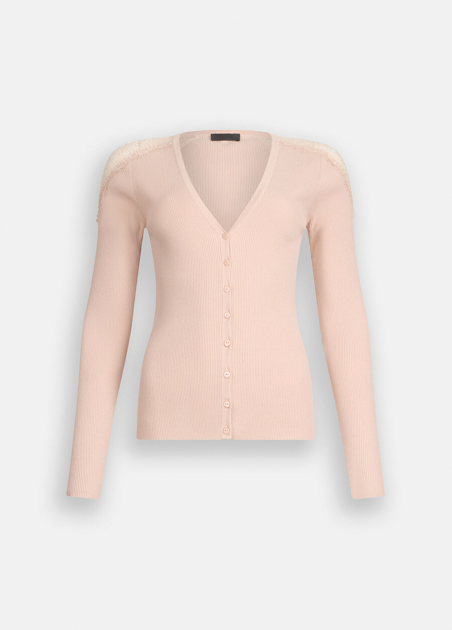 gilet en dentelle