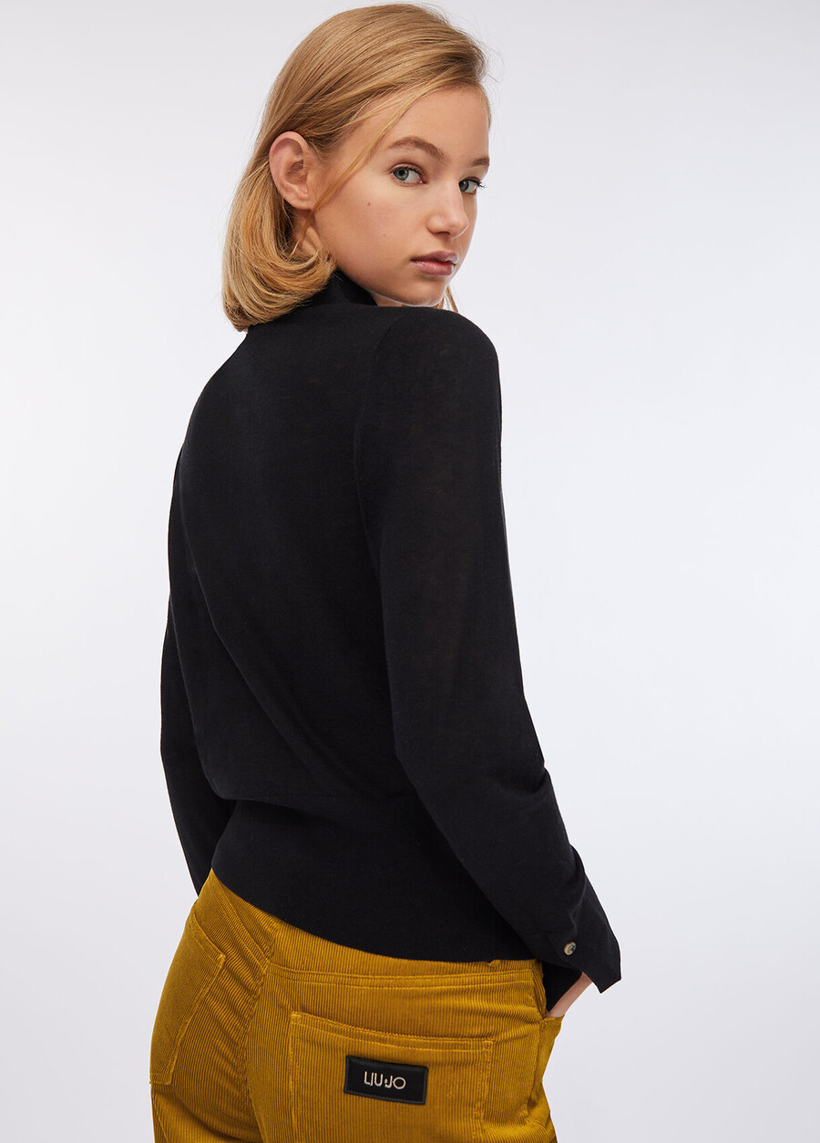 polo en coton et cachemire