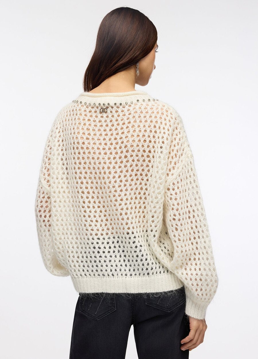pull en laine et mohair