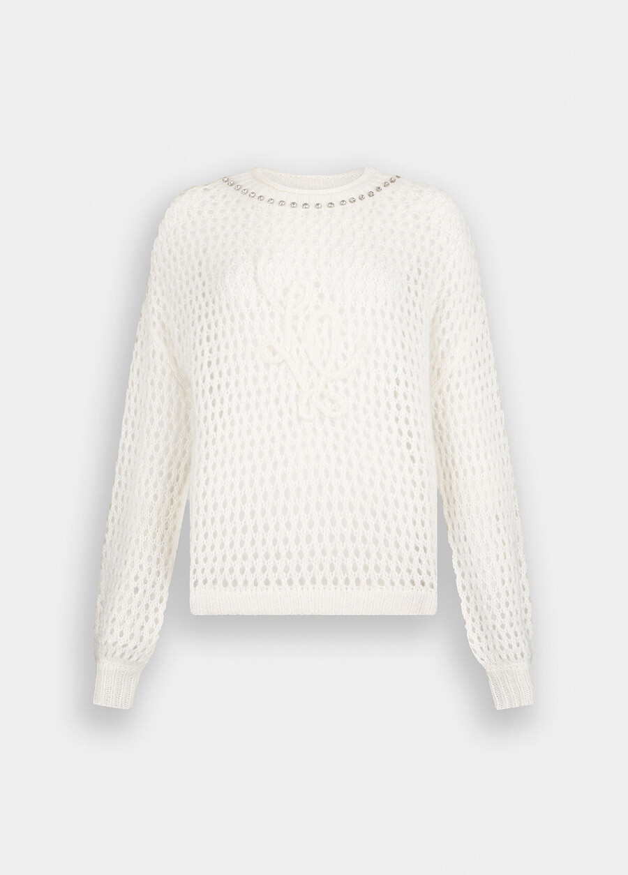 pull en laine et mohair