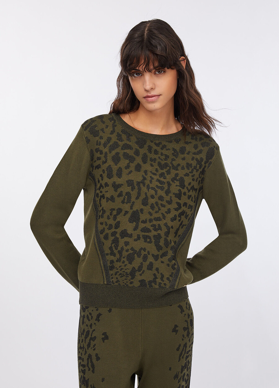 pull imprimé animalier liu jo better