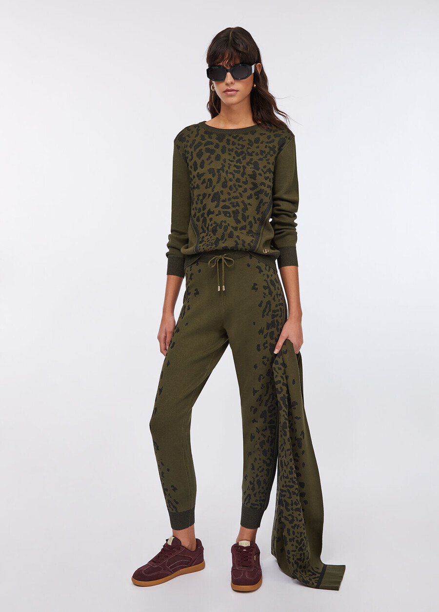 pull imprimé animalier liu jo better