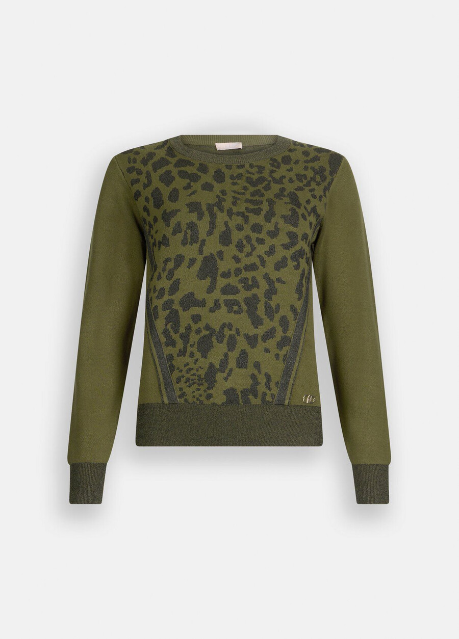 pull imprimé animalier liu jo better
