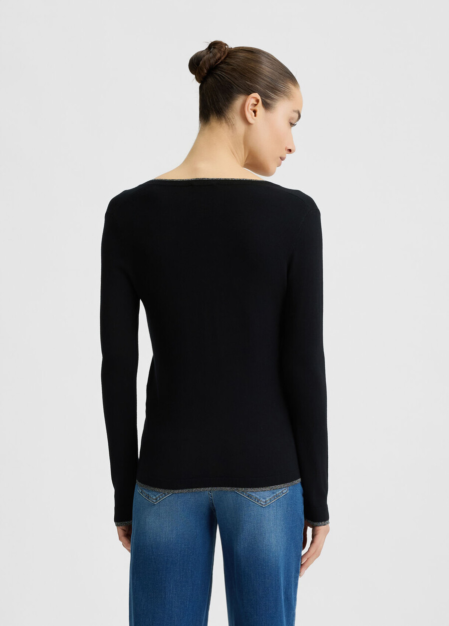 pull à col en v