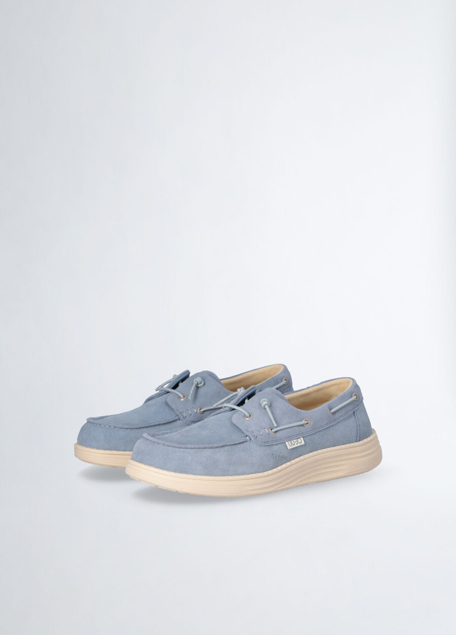 mocassins décontractés en daim