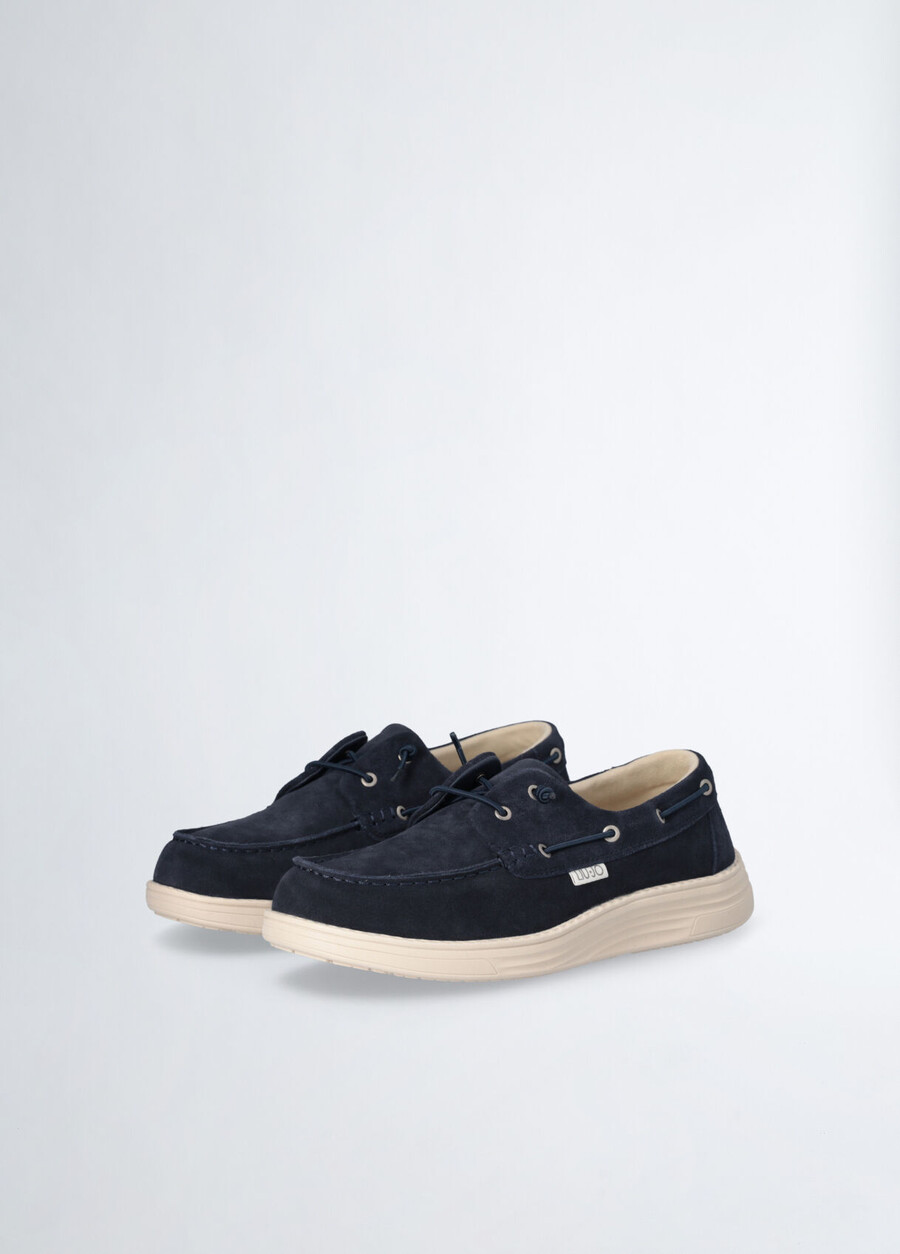 mocassins décontractés en daim