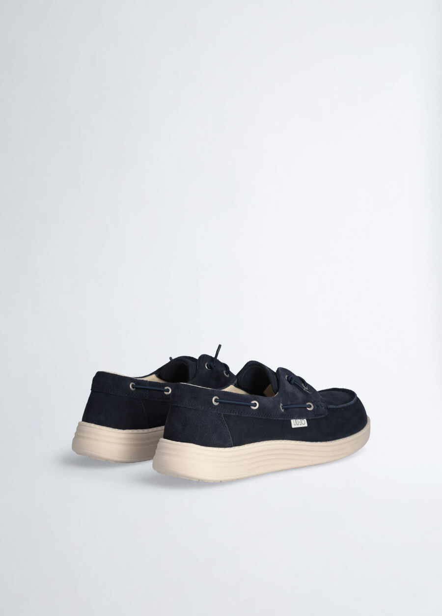 mocassins décontractés en daim
