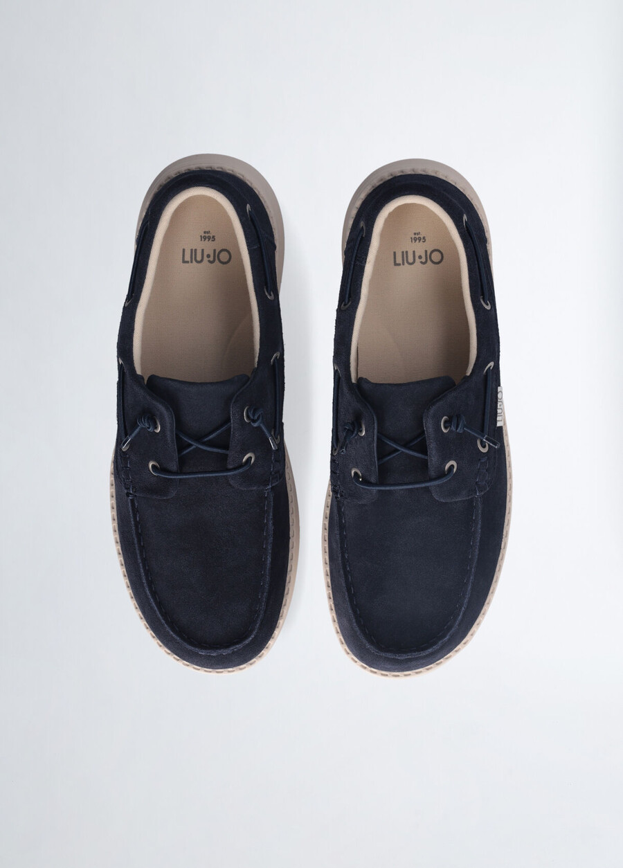 mocassins décontractés en daim