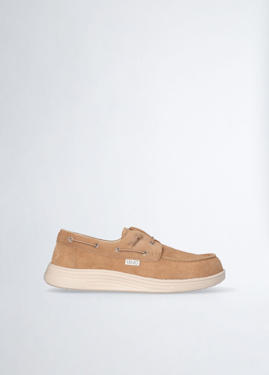 mocassins décontractés en daim