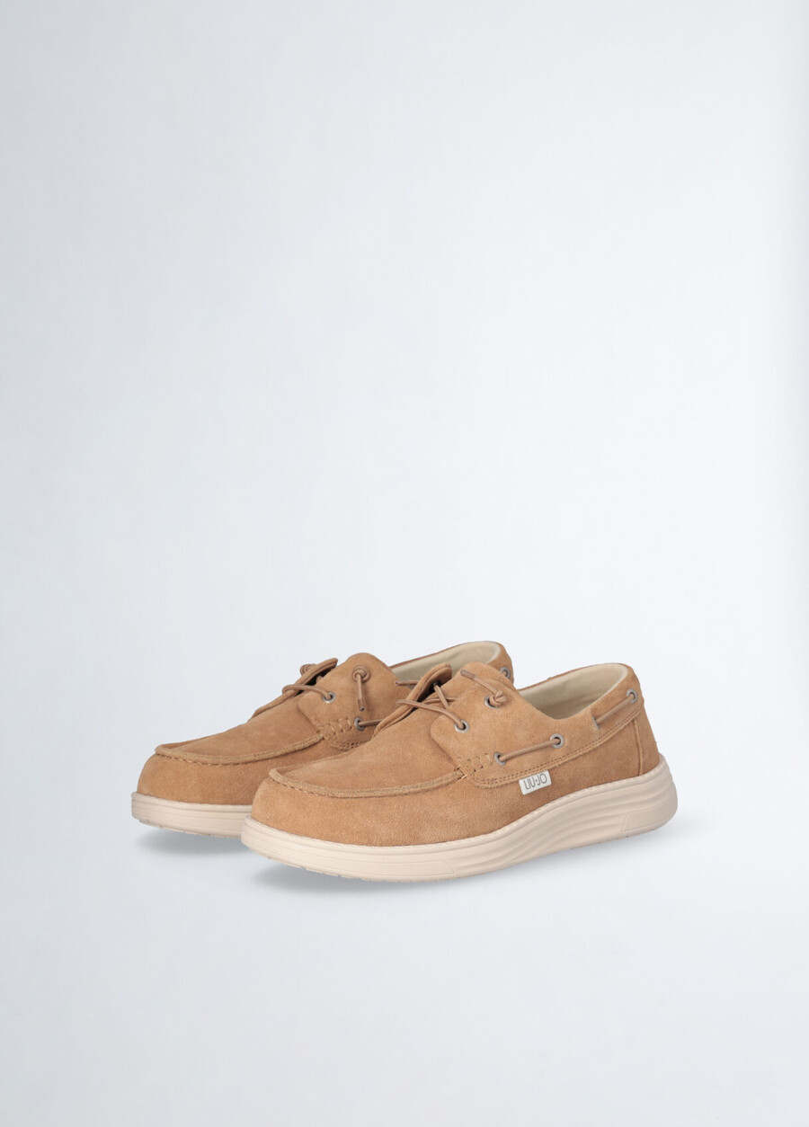 mocassins décontractés en daim