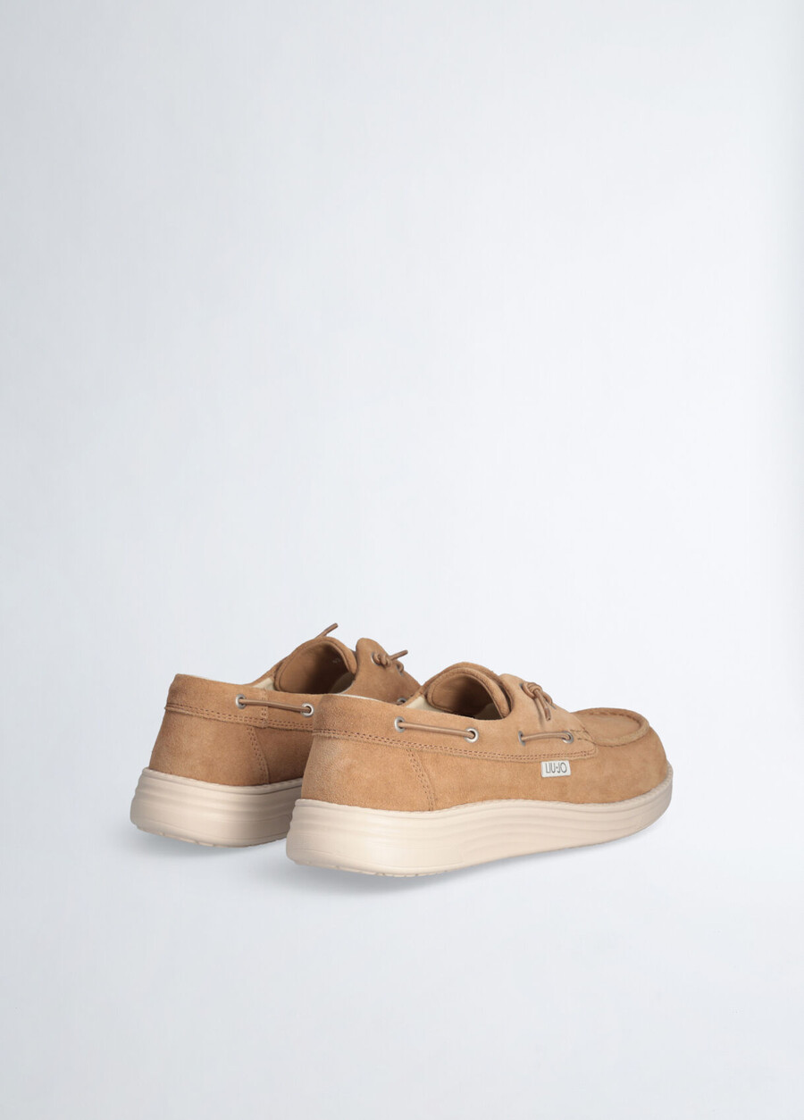 mocassins décontractés en daim