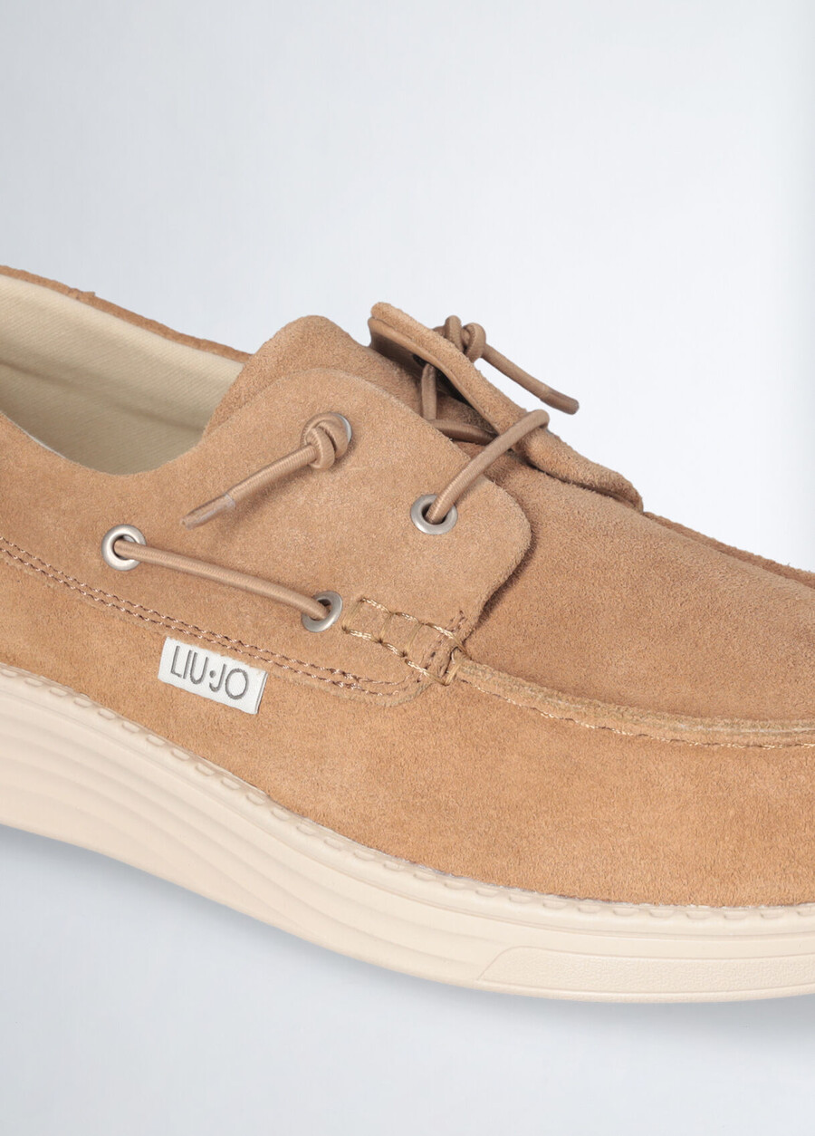 mocassins décontractés en daim