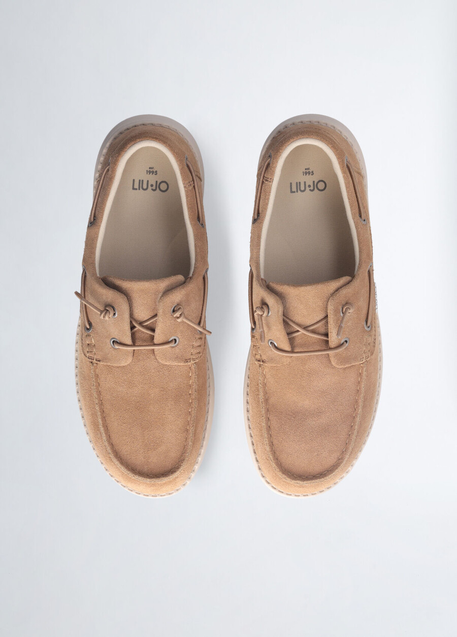 mocassins décontractés en daim