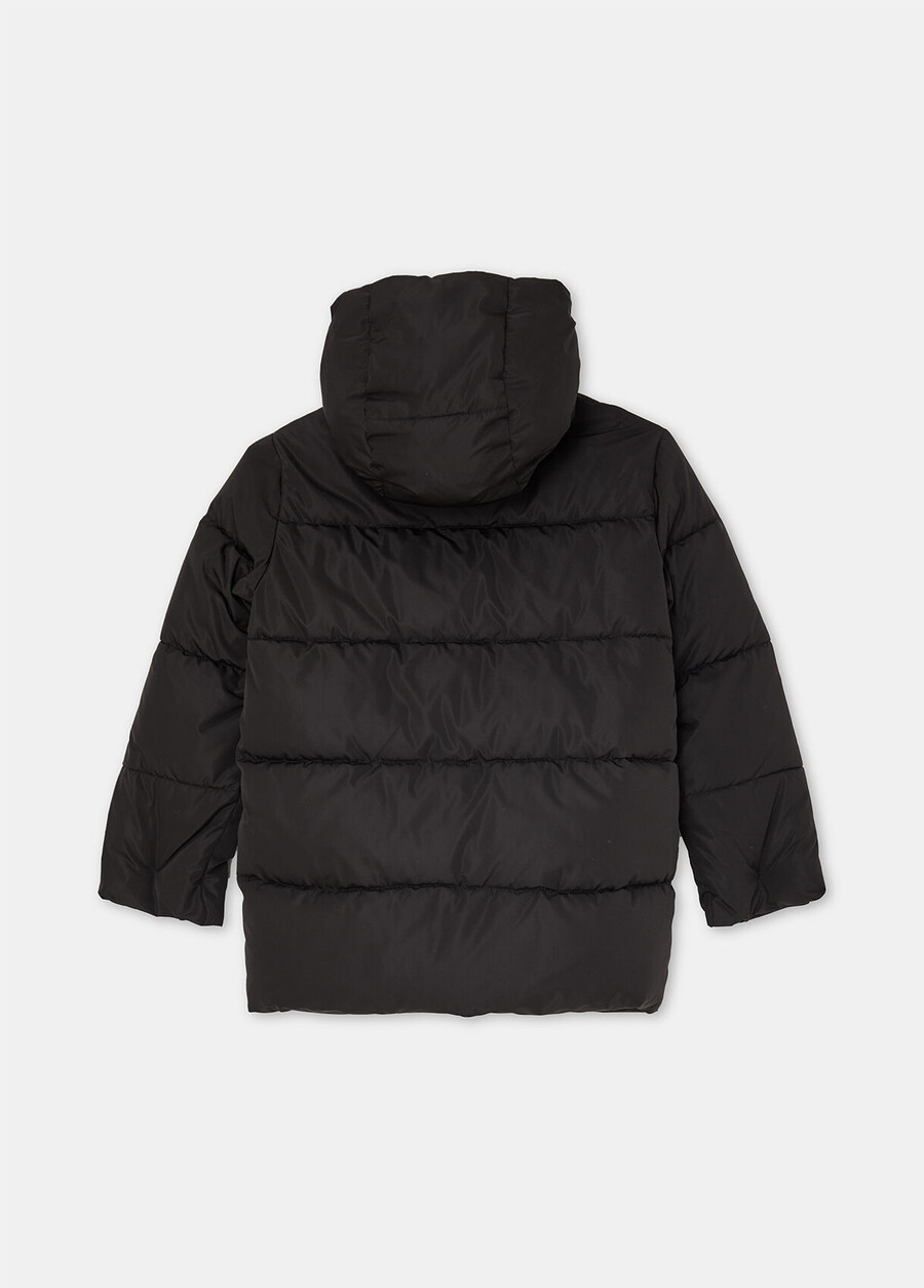 manteau en nylon matelassé
