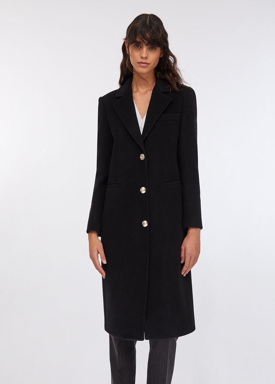 manteau en laine de meilleure qualité liu jo