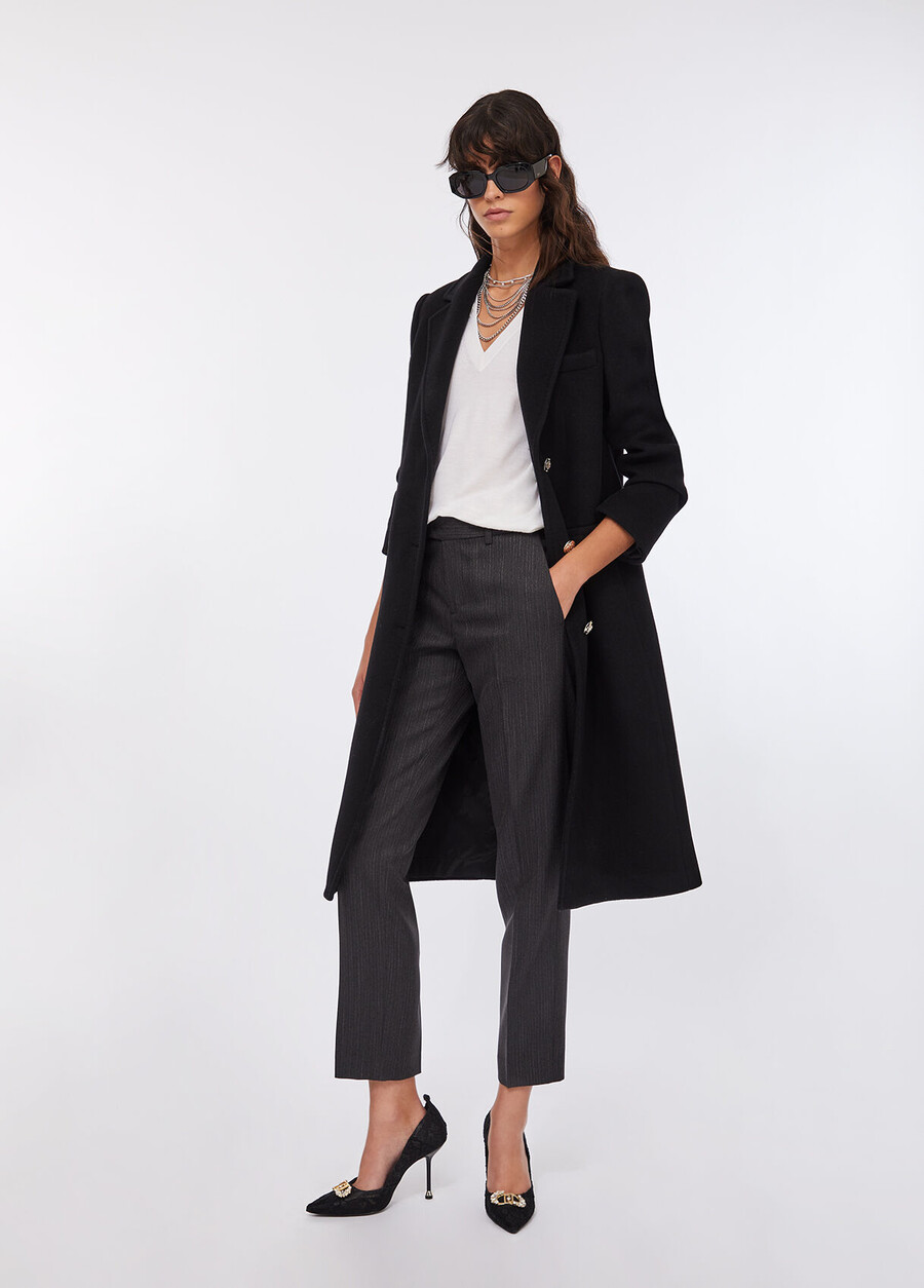 manteau en laine de meilleure qualité liu jo