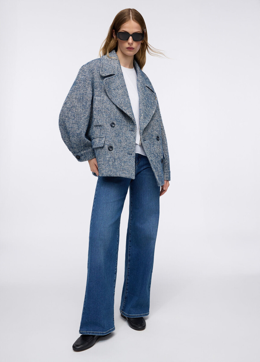 manteau en laine et alpaga