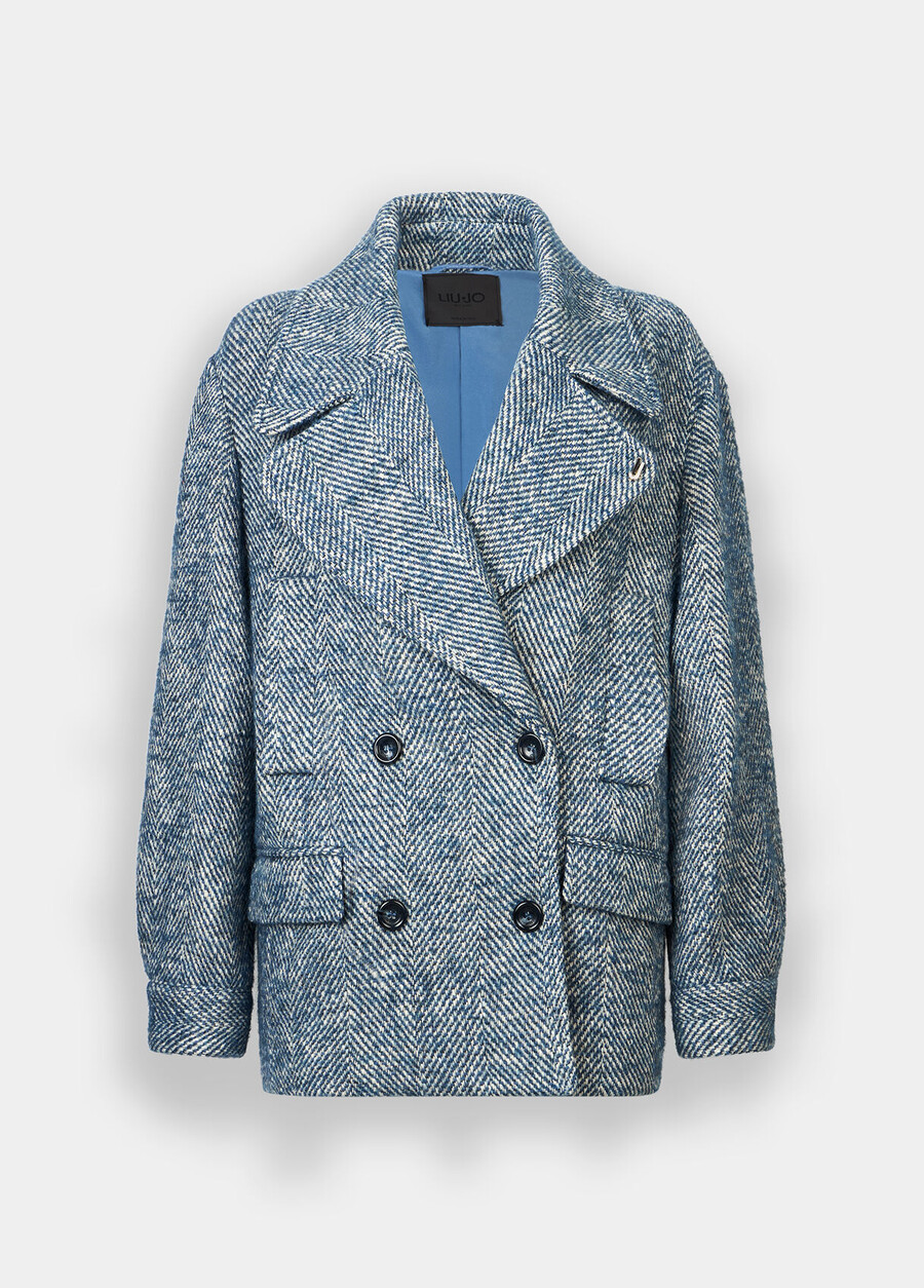 manteau en laine et alpaga