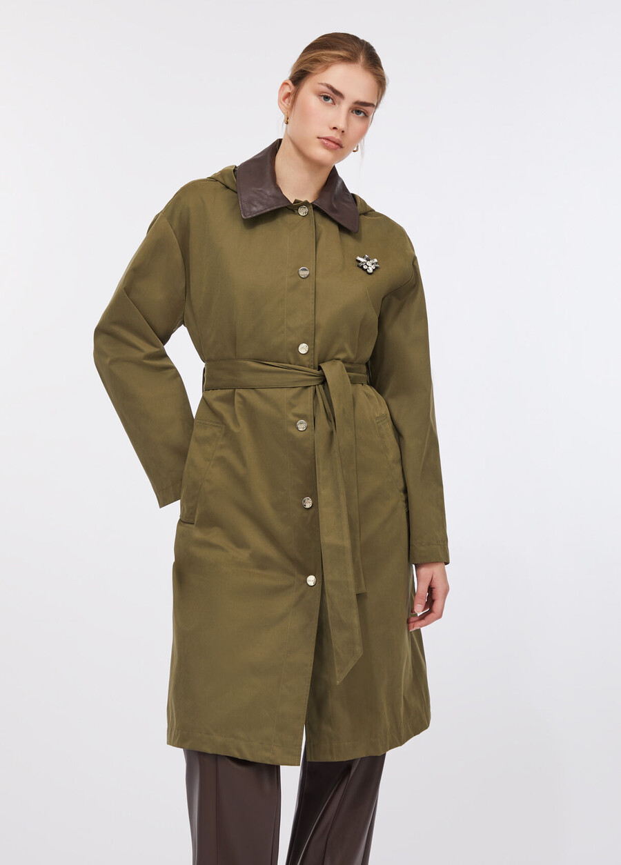 parka à capuche