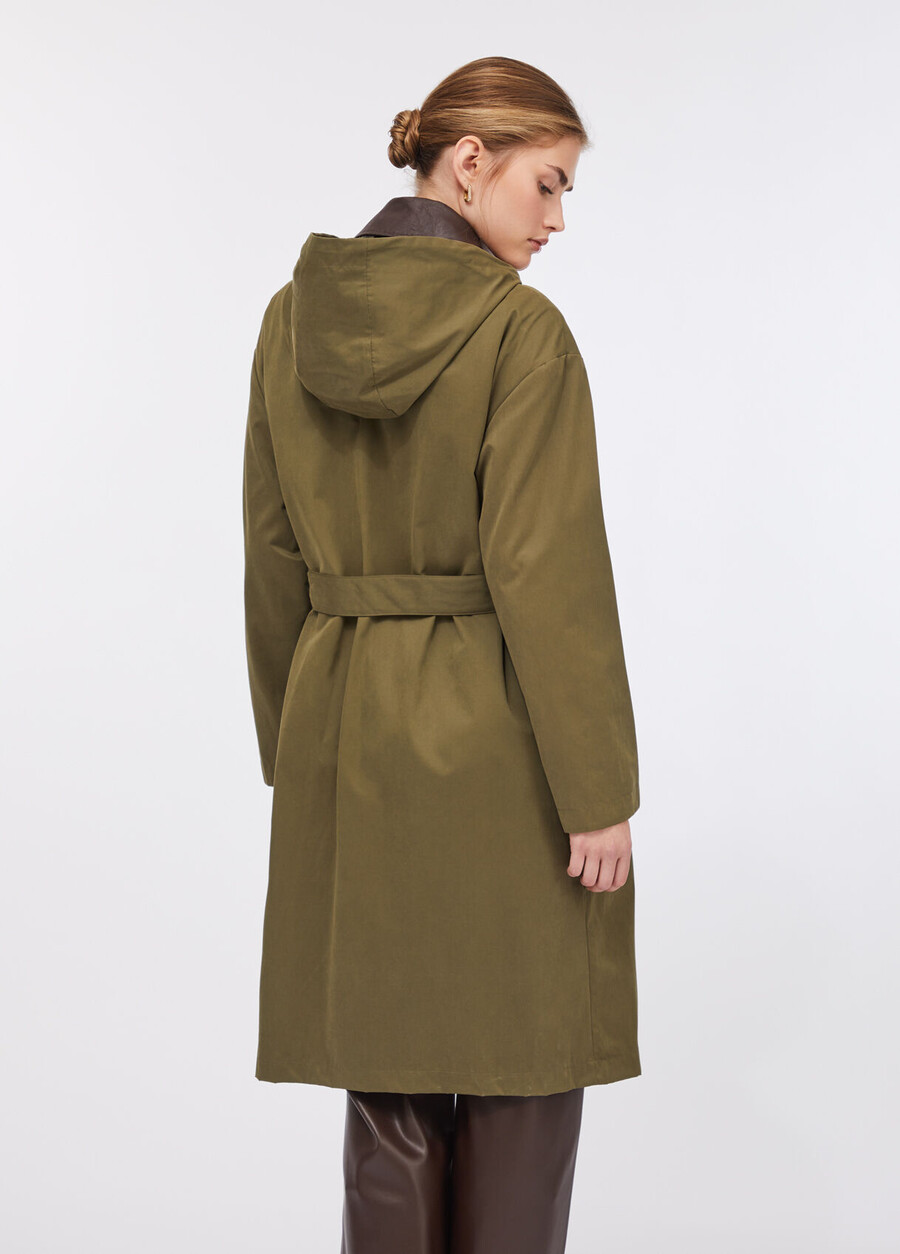 parka à capuche