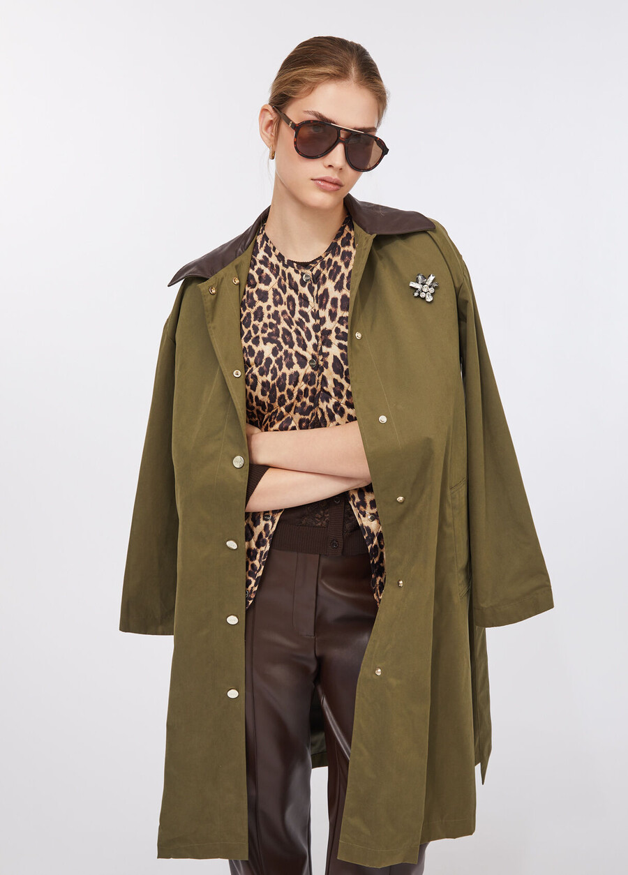 parka à capuche