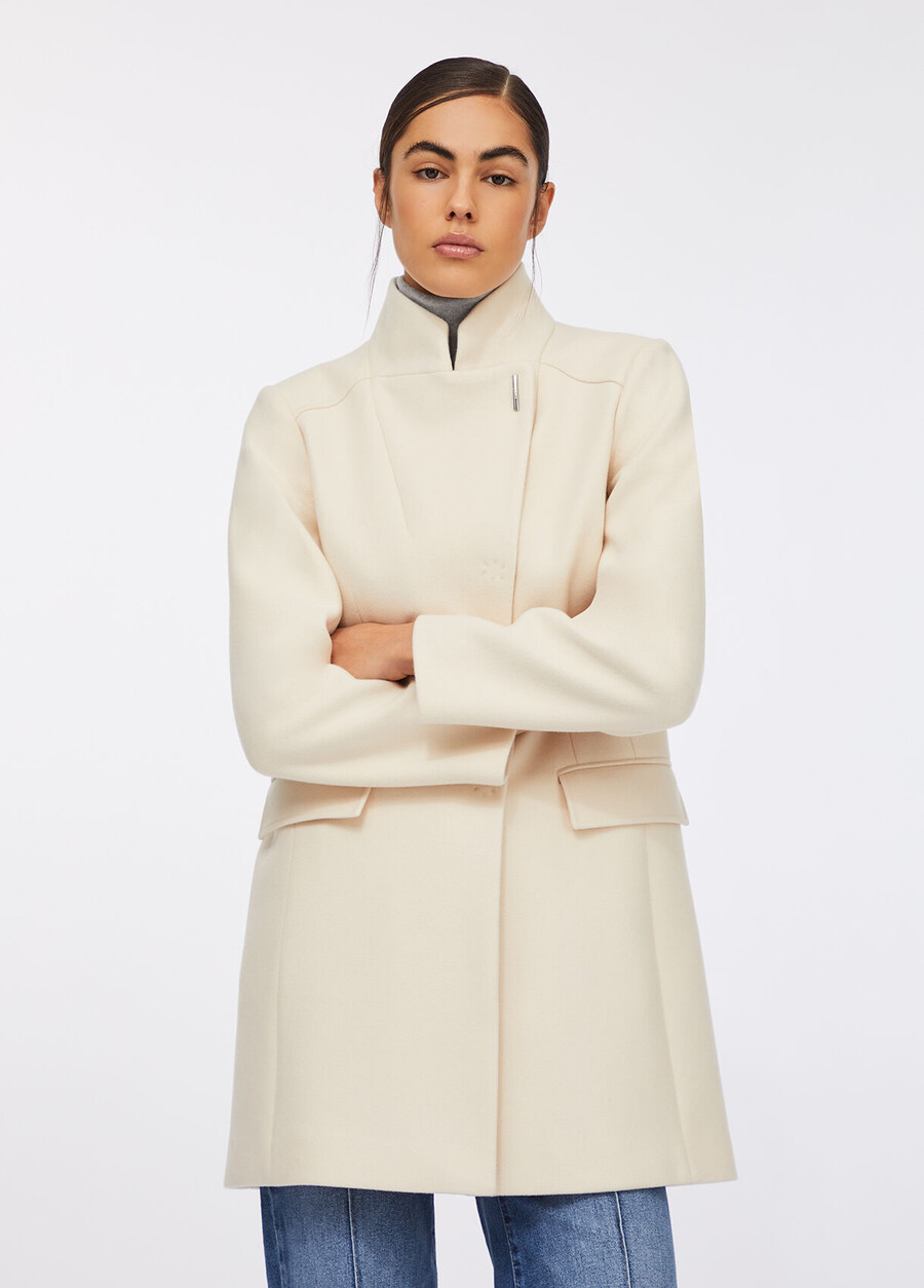 manteau en tissu double