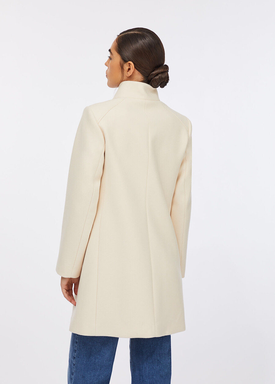 manteau en tissu double