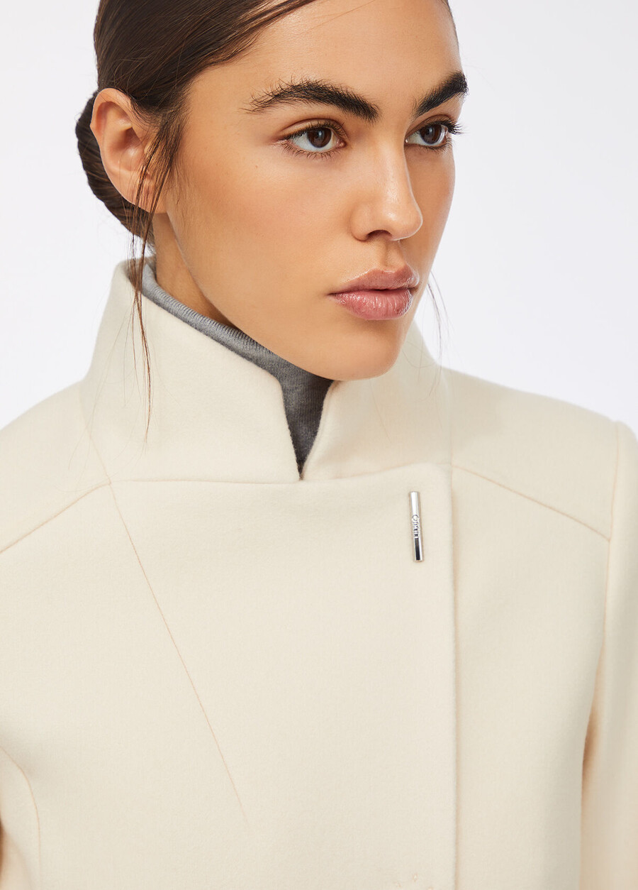 manteau en tissu double