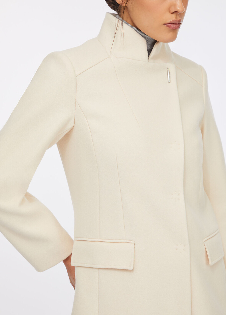 manteau en tissu double