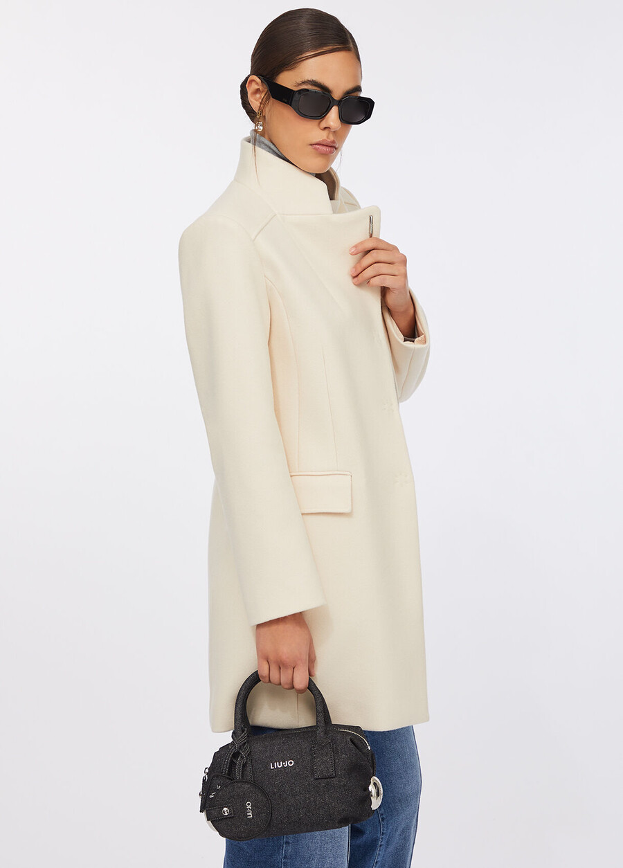manteau en tissu double