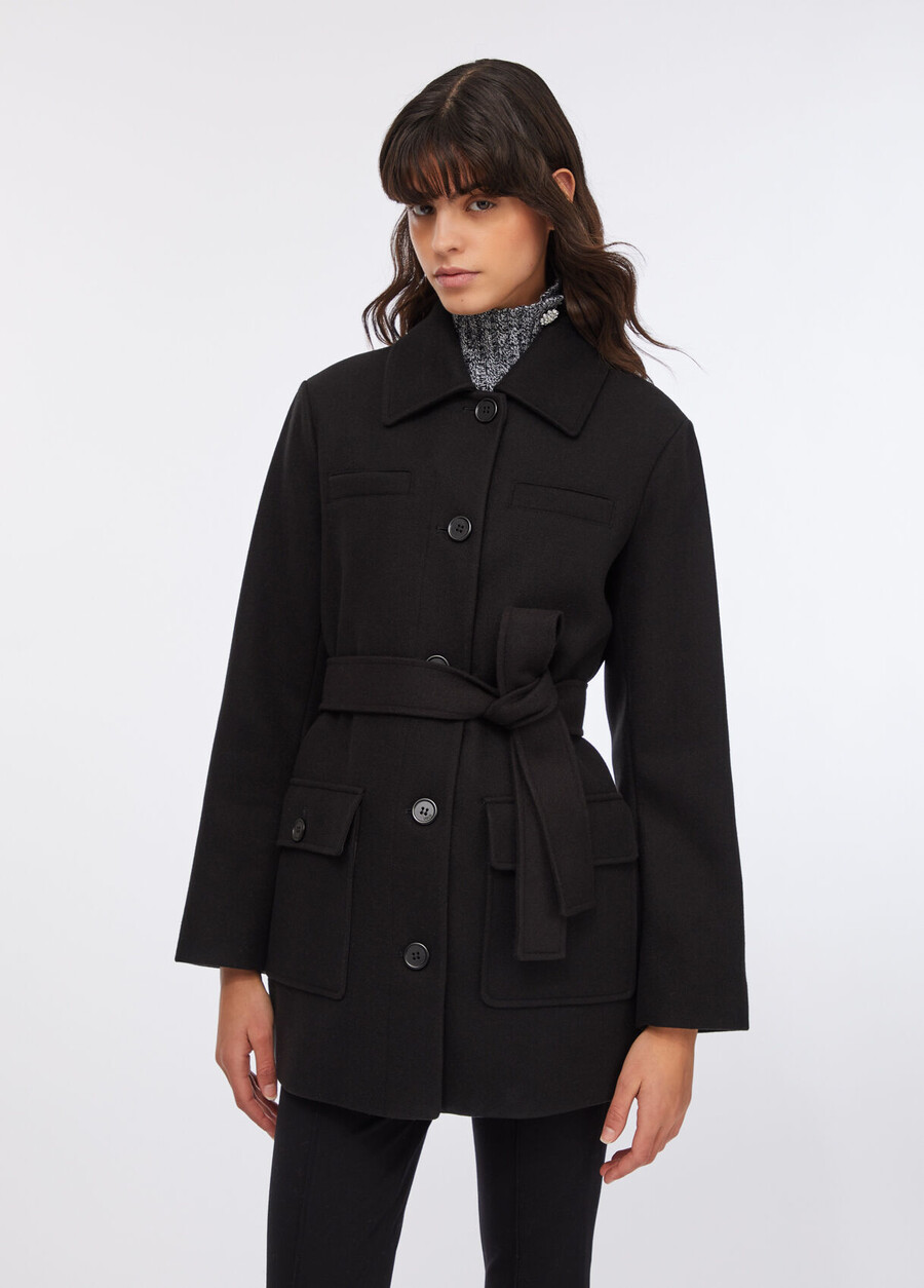 manteau avec ceinture